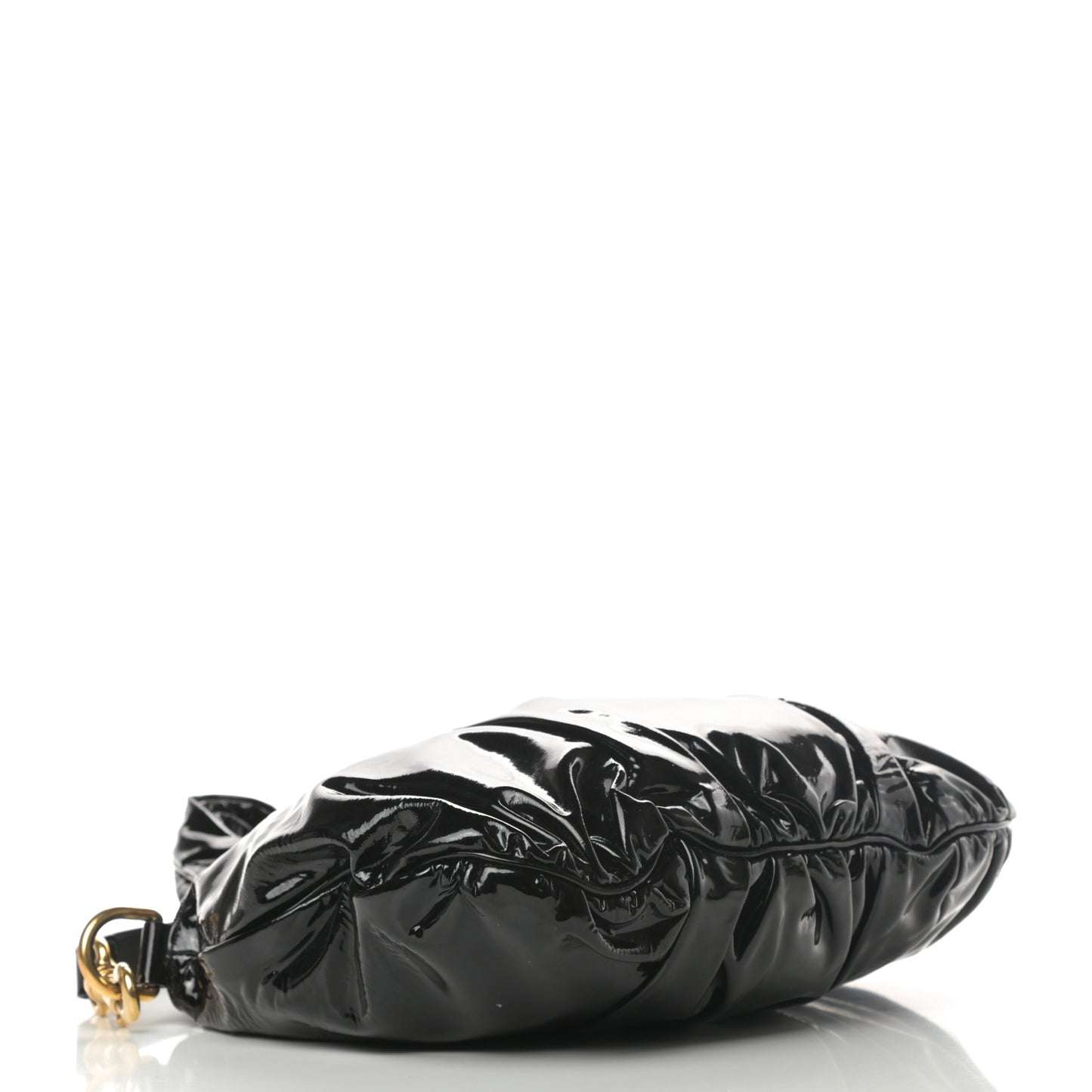 Patent Small Hysteria Tote Black