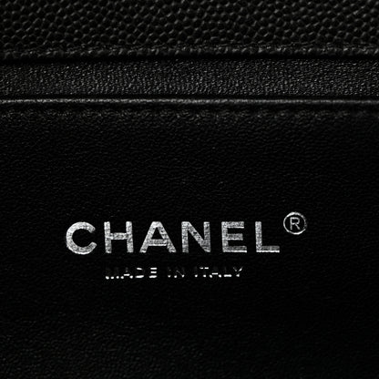 Chanel Caviar Quilted Medium Boy Flap Black 6 of 10