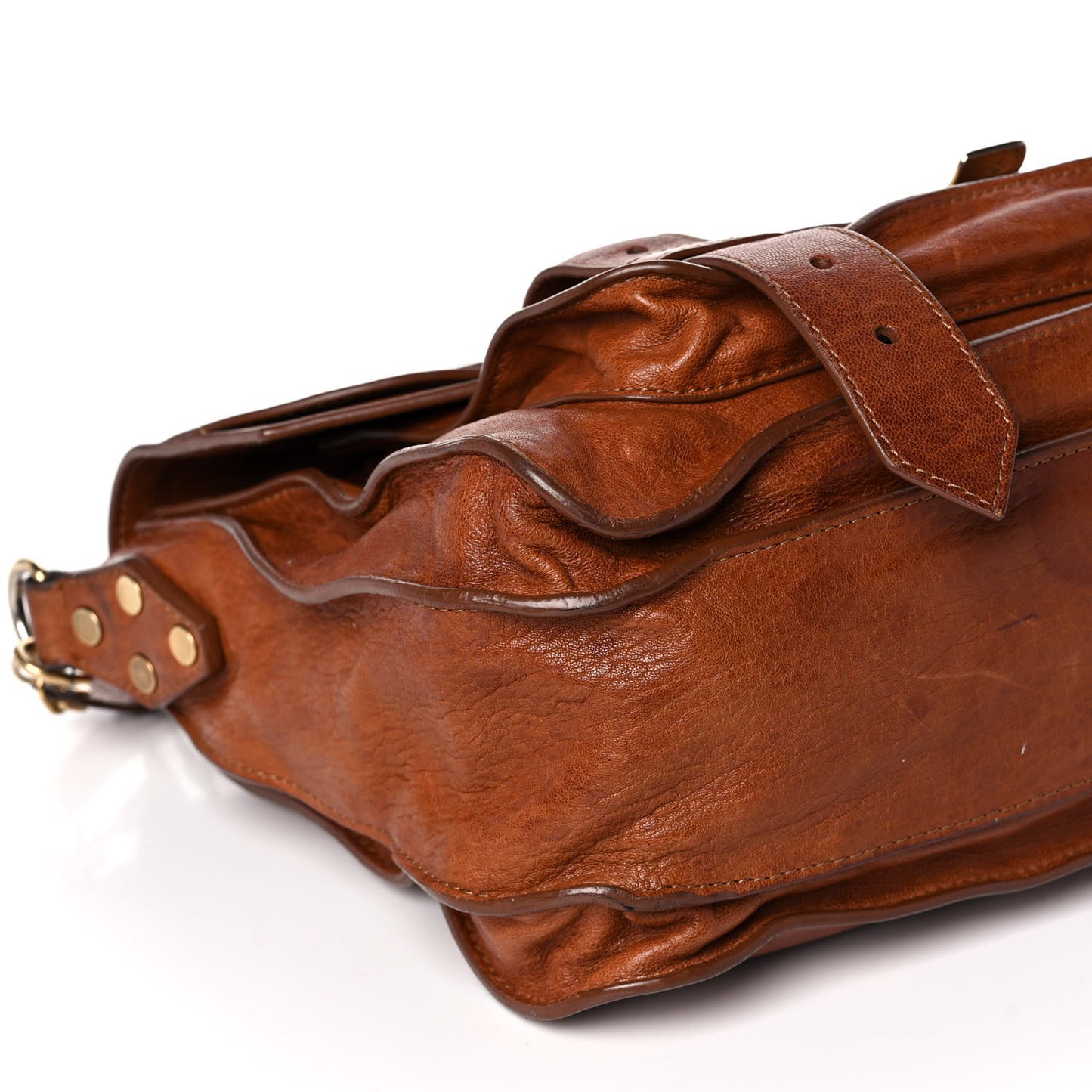 Lambskin Large PS1 Satchel Saddle