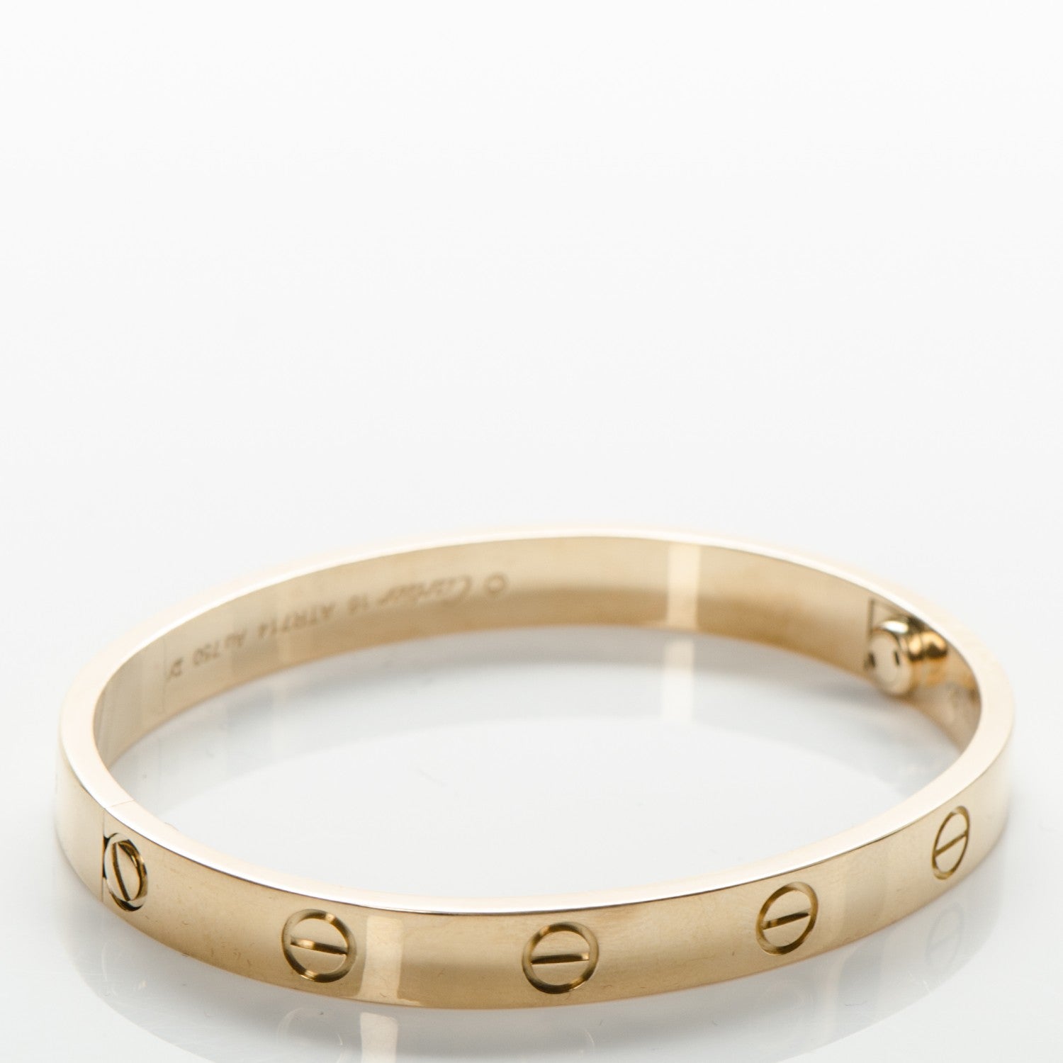 Cartier 18K Yellow Gold LOVE Bracelet 16 3 of 15
