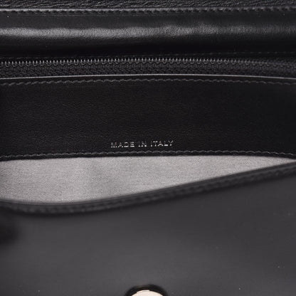 Chanel Lambskin Studded CC Wallet On Chain WOC Black 8 of 12
