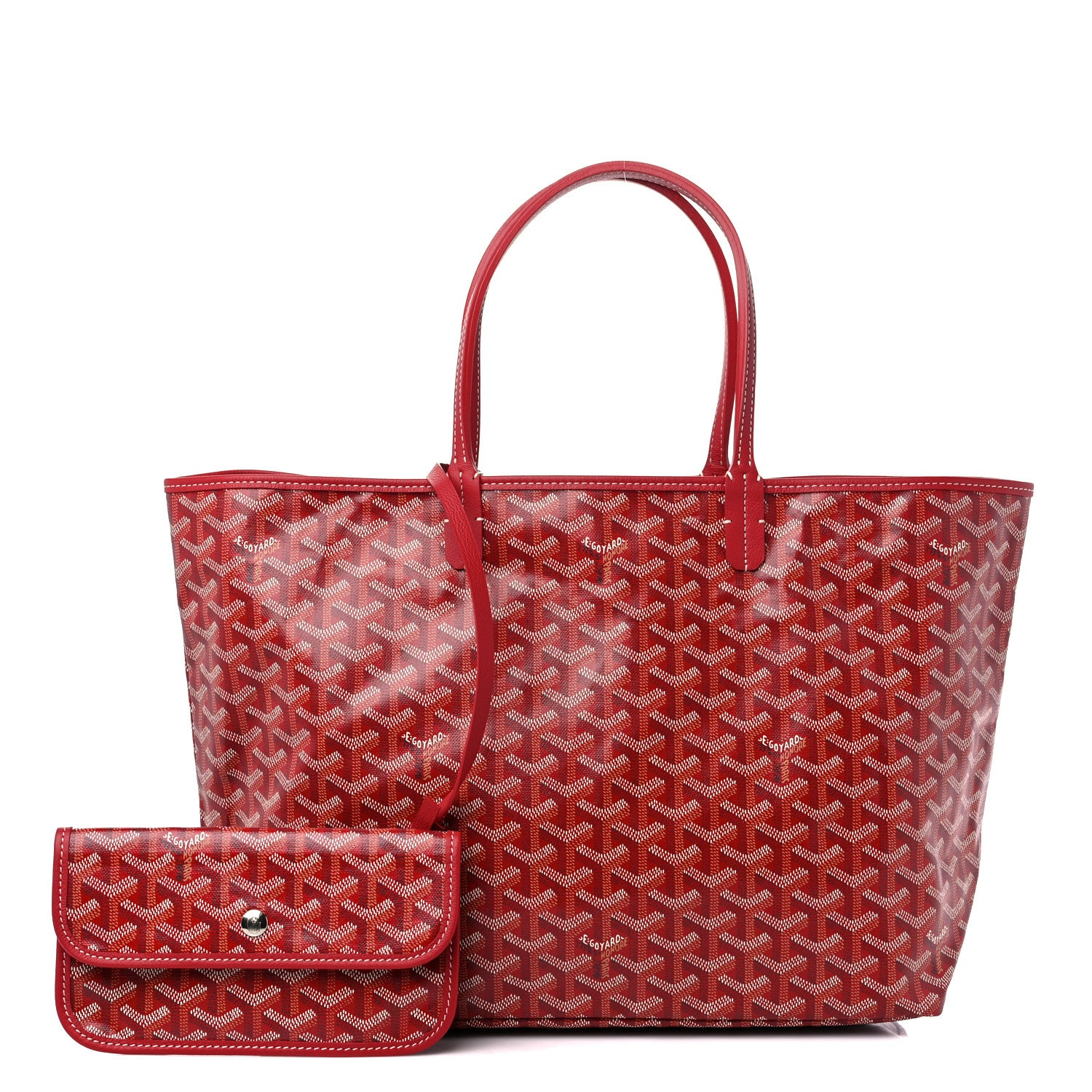 Goyard Goyardine Saint Louis PM Red 1 of 10