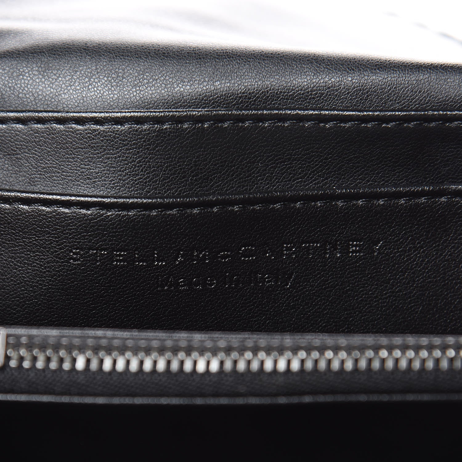 Stella McCartney Shaggy Deer Small Falabella Wallet Black 6 of 7