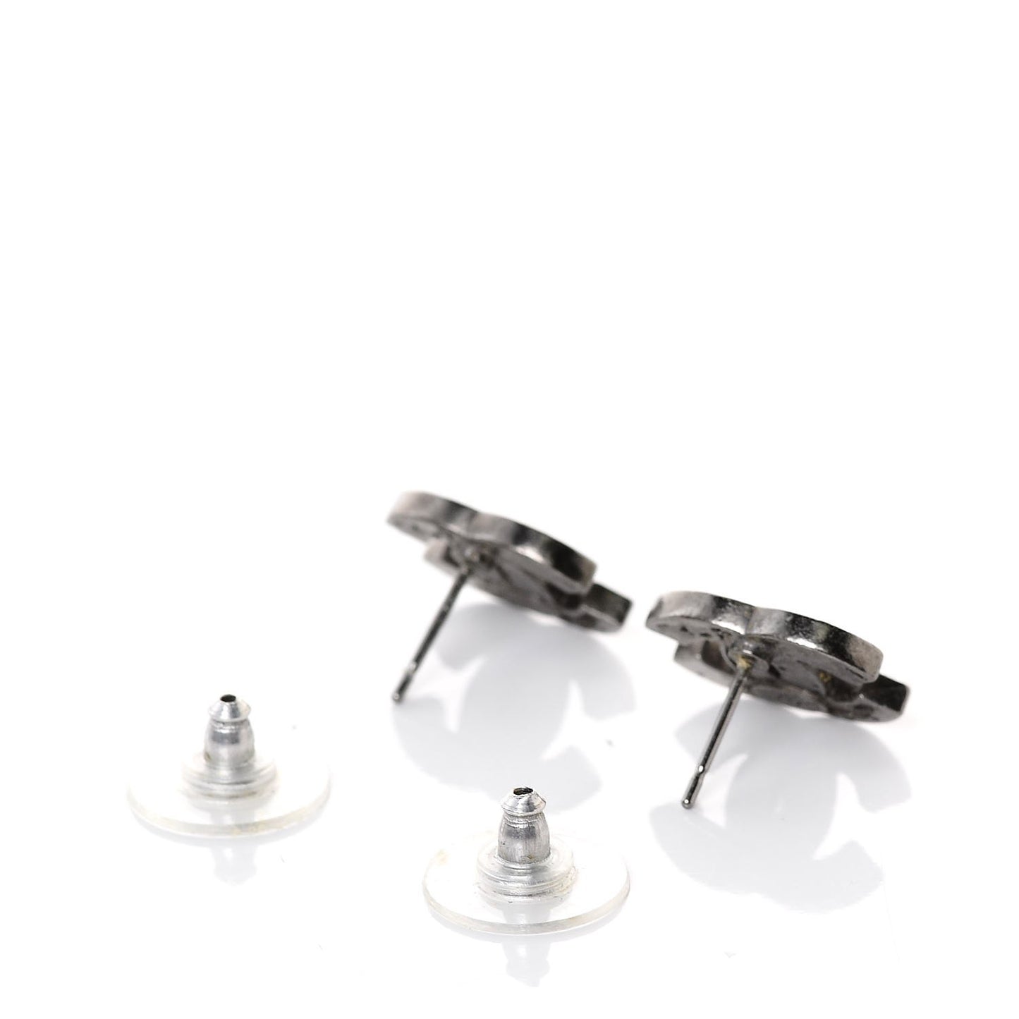 Ruthenium Globe CC Earrings