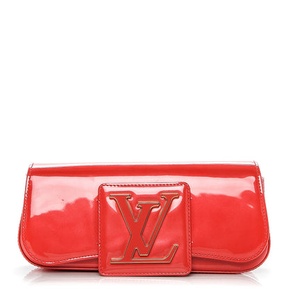 Louis Vuitton Patent Sobe Clutch Grenadine 1 of 7