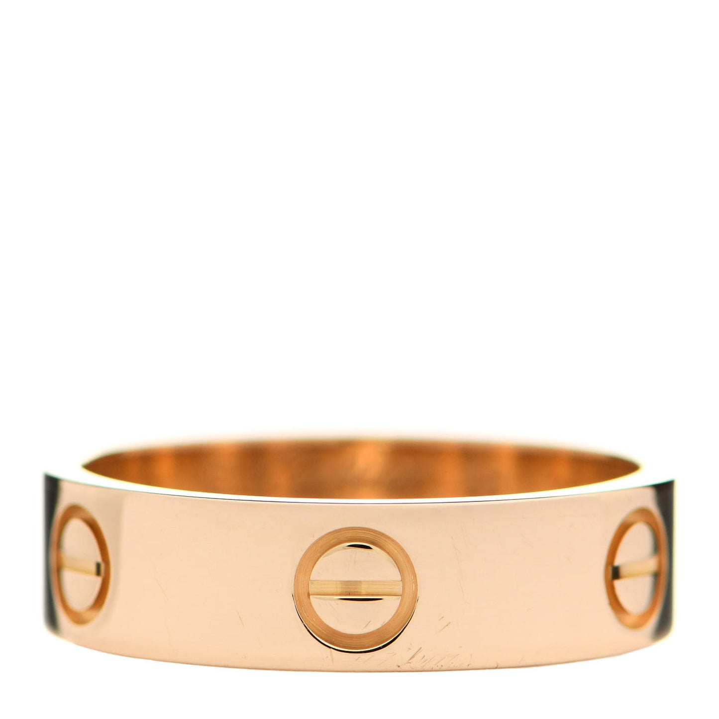 18K Yellow Gold 5.5mm LOVE Ring 58 8.5