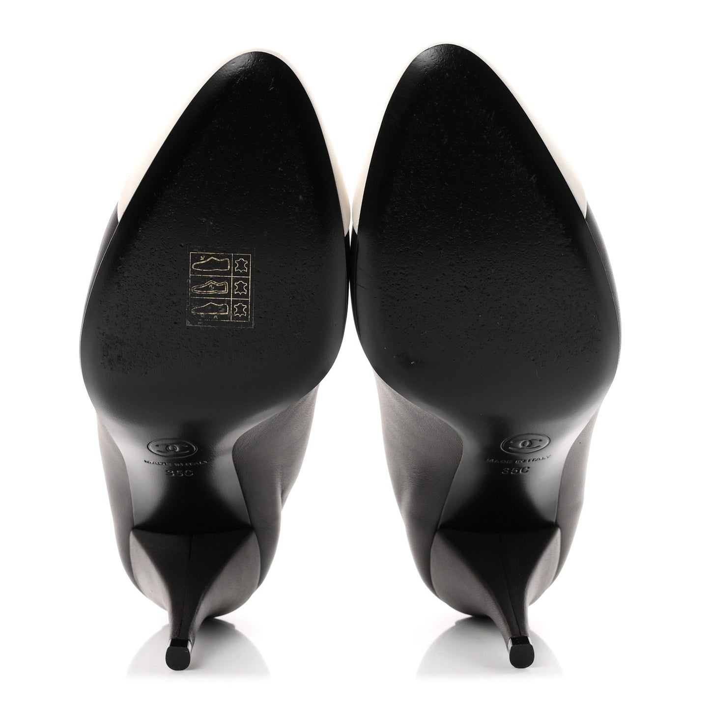 Lambskin Pumps 35 Dark Brown Ivory