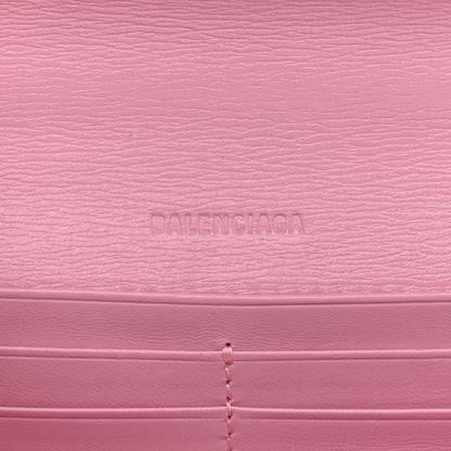 Balenciaga Calfskin Stripe Embossed Gossip Chain Bag XS Candy Pink 6 of 9