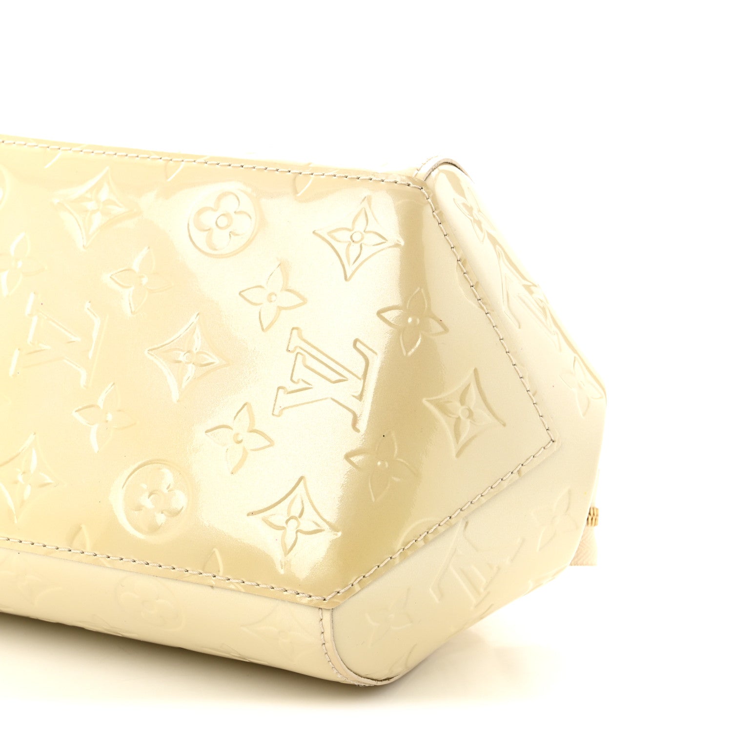 Louis Vuitton Vernis Sherwood PM Blanc Corail 10 of 11