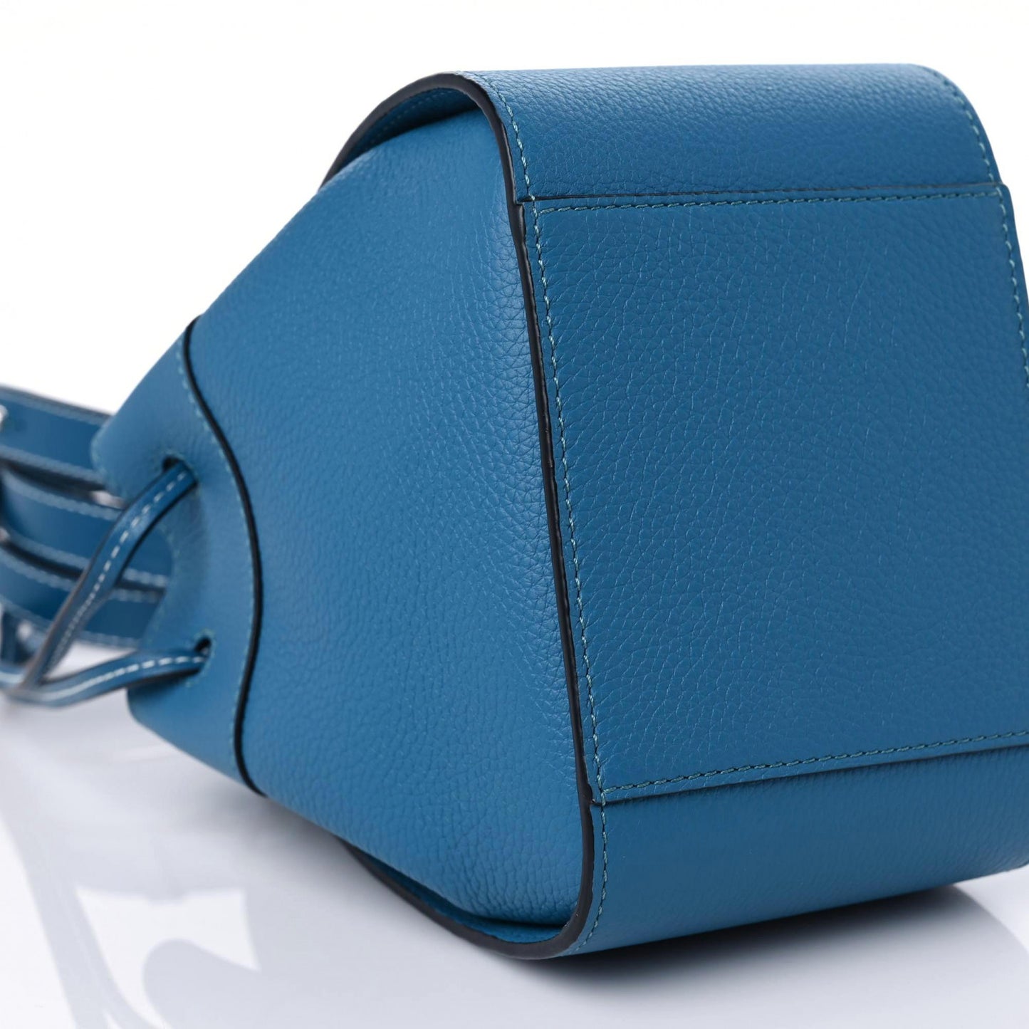 Calfskin Mini Hammock Shoulder Bag Dark Blue
