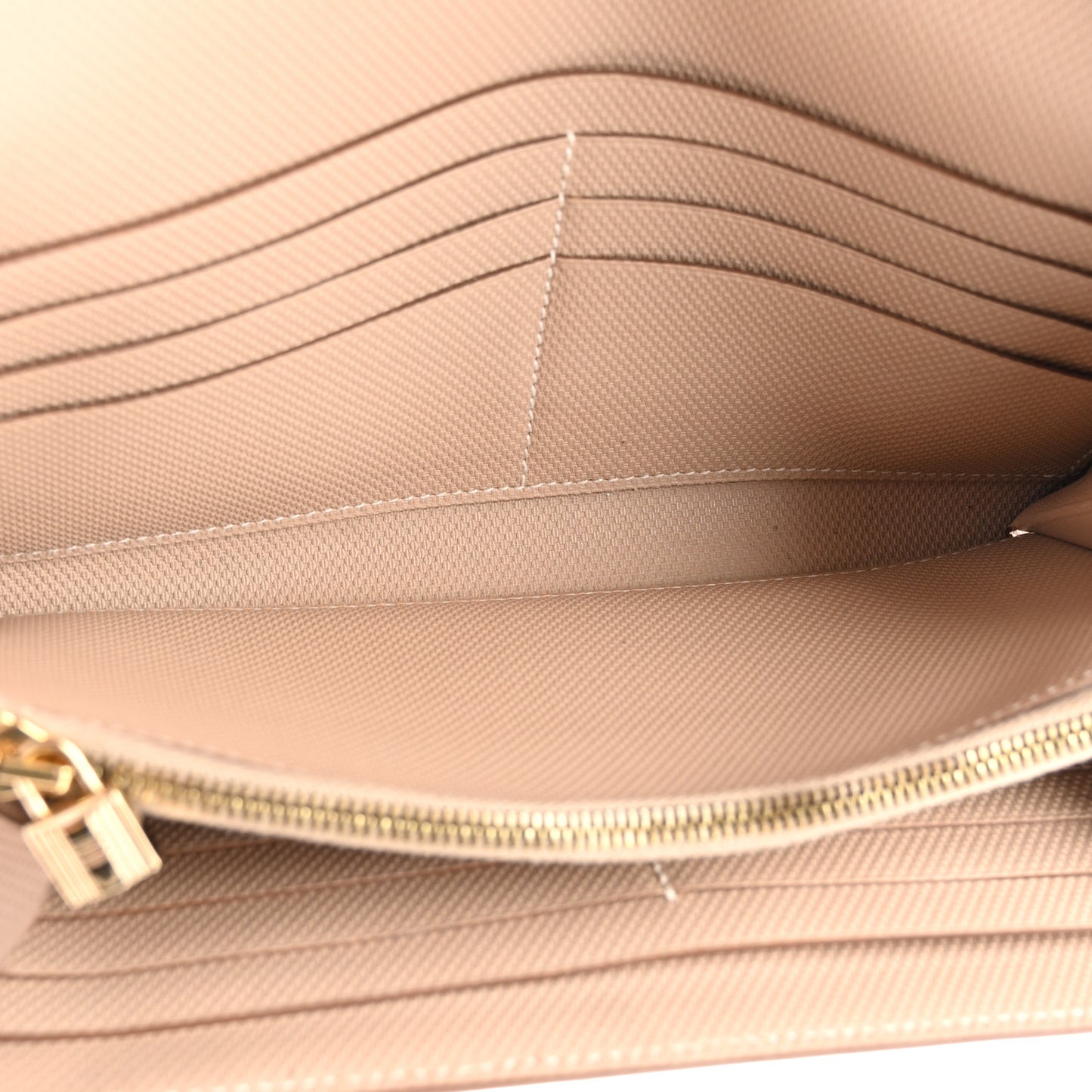 Grain d'H Kelly Longue Wallet Argile