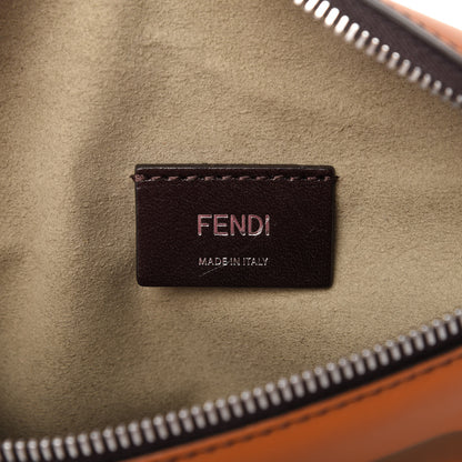 Fendi Vitello Grace Light Logo Embossed Small Belt Bag Brandy 6 of 10