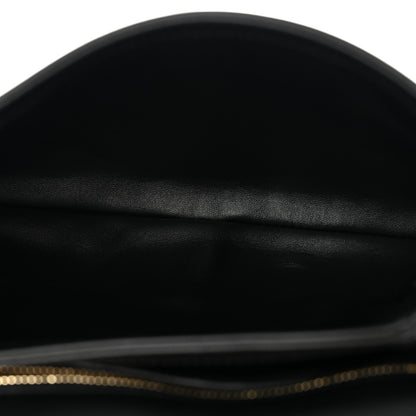 Gucci Roxy Calfskin Web Medium Studded Blondie Shoulder Flap Bag Black 5 of 10