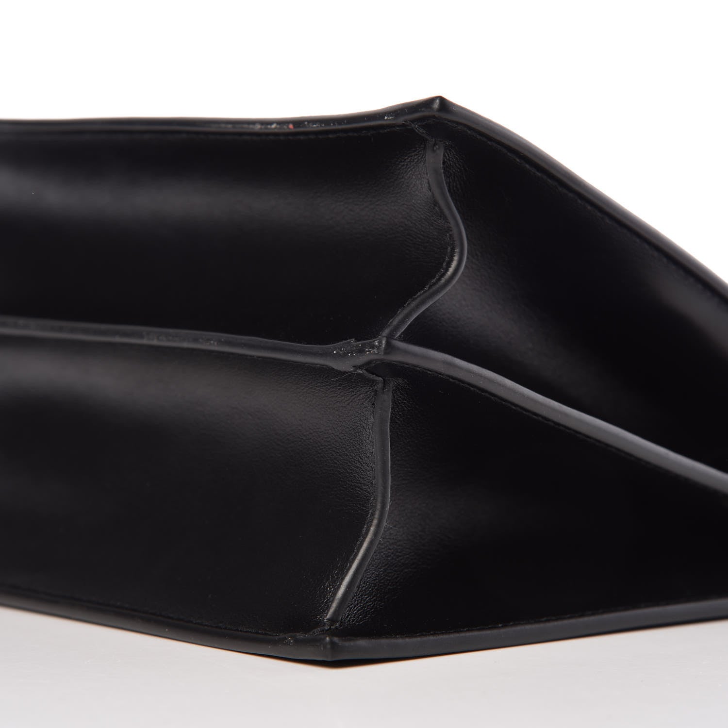 Saint Laurent Smooth Calfskin Catherine Heart Studded Satchel Black 10 of 10