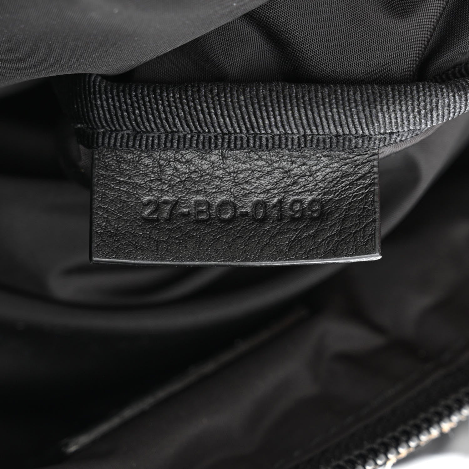 Christian Dior HOMME Nylon Saddle Messenger Bag Black 7 of 11