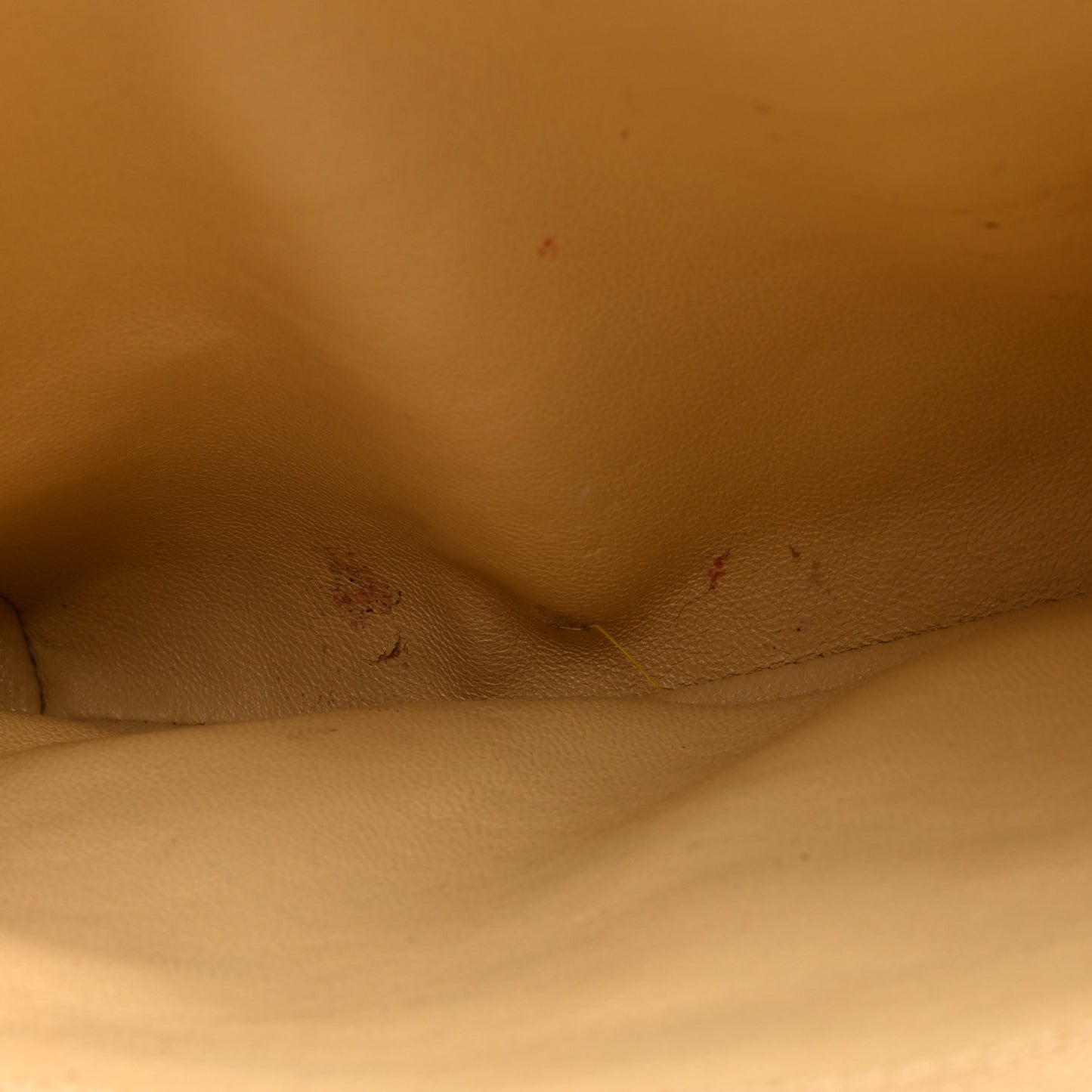 Caviar Quilted Tote Beige