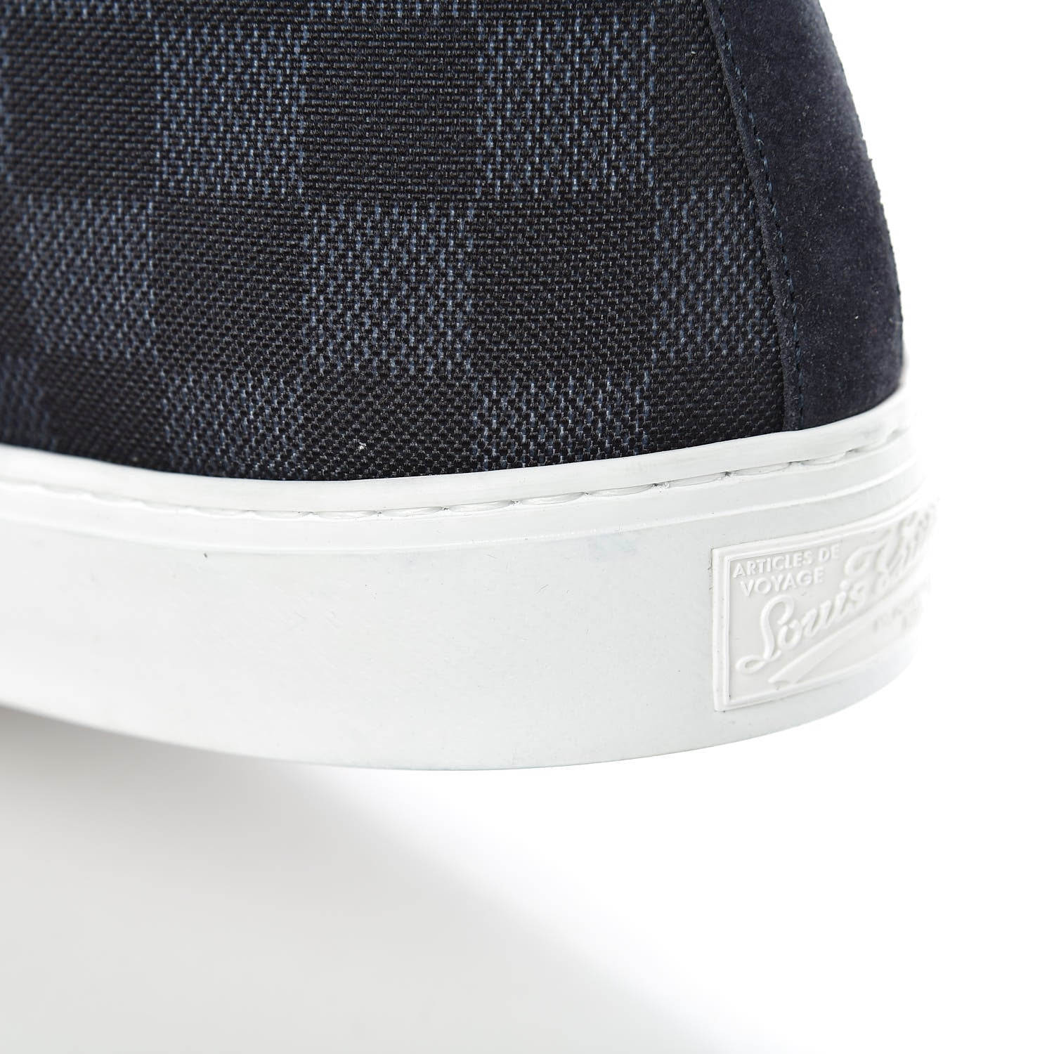 Louis Vuitton Damier Cobalt Tattoo Sneaker Boots 9.5 9 of 9