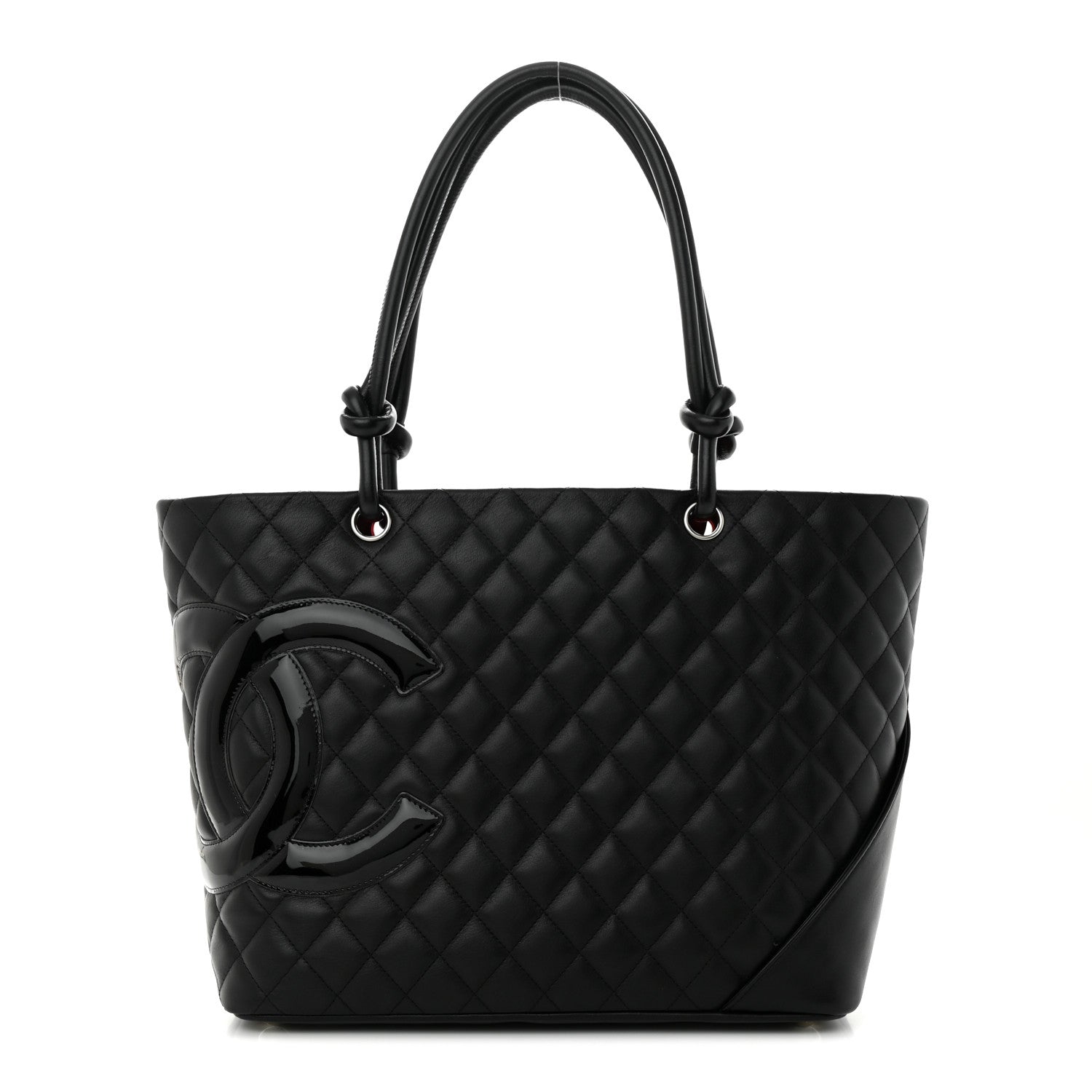 Chanel Calfskin Quilted Large Cambon Tote Black 1 of 16