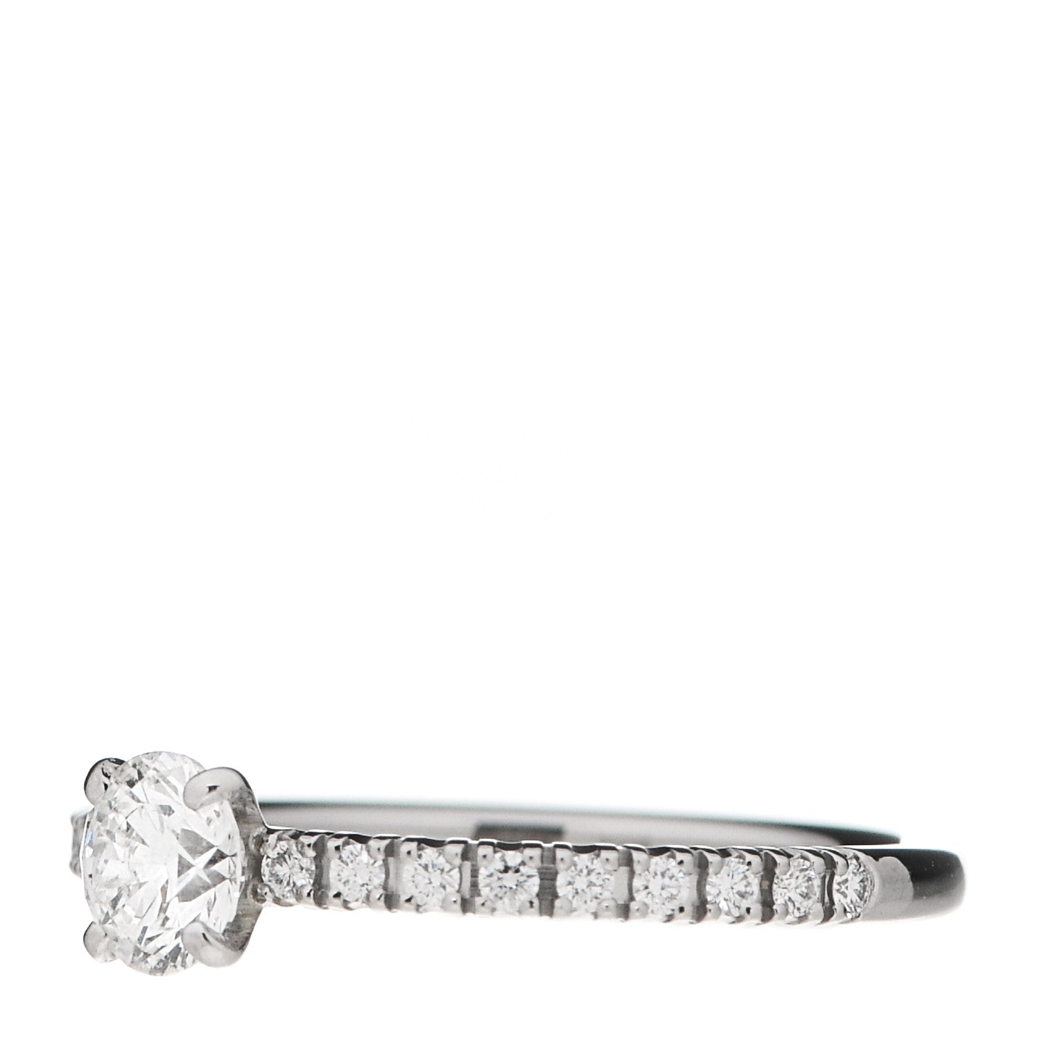Cartier Platinum Diamond .30ct Etincelle De Cartier Solitaire Engagement Ring 46 3.75 3 of 7