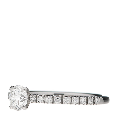 Cartier Platinum Diamond .30ct Etincelle De Cartier Solitaire Engagement Ring 46 3.75 3 of 7