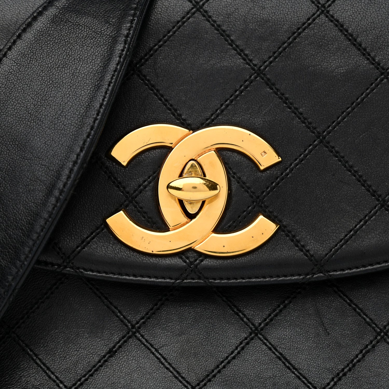 Chanel Lambskin Quilted Small Single Flap Black 7 of 11