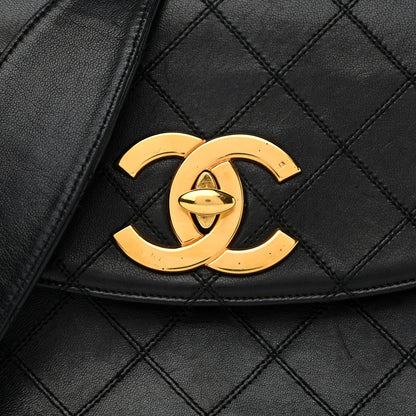 Chanel Lambskin Quilted Small Single Flap Black 7 of 11