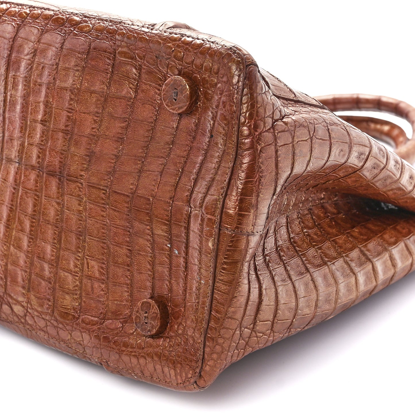 Crocodile Tote Brown