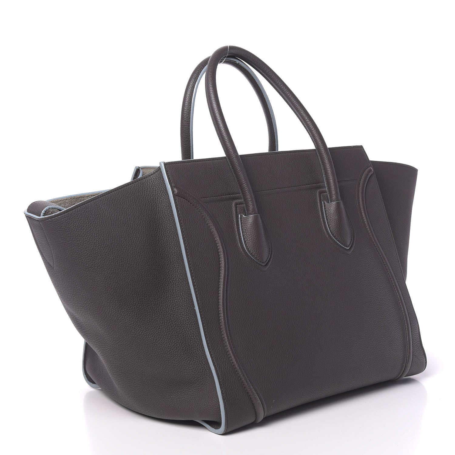 Celine Baby Grained Calfskin Medium Phantom Luggage Anthracite 3 of 18