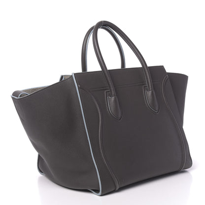 Celine Baby Grained Calfskin Medium Phantom Luggage Anthracite 3 of 18