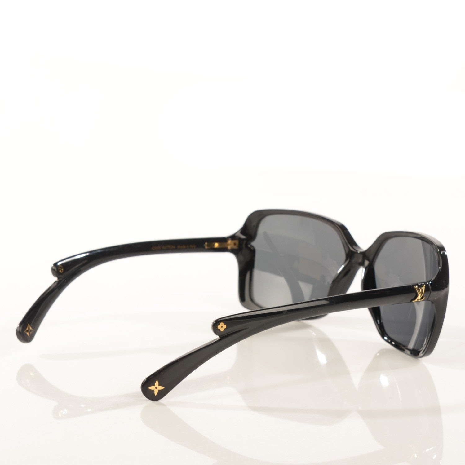 Louis Vuitton Flore Carre Sunglasses Z0287W Black 2 of 11
