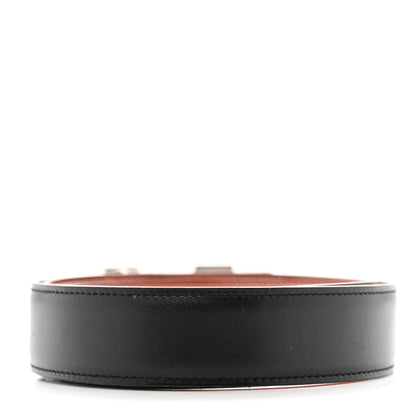 Hermes Box 30mm H Belt 85 34 Black Brique 2 of 7