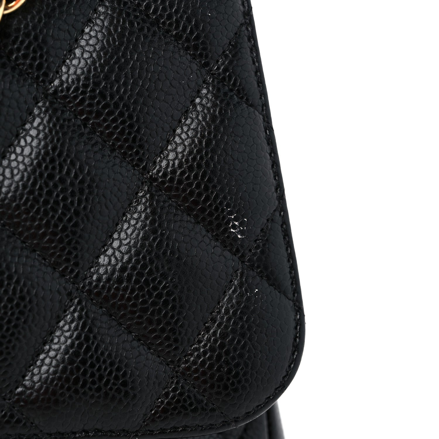 Chanel Caviar Quilted Jumbo Double Flap Black 13 of 13