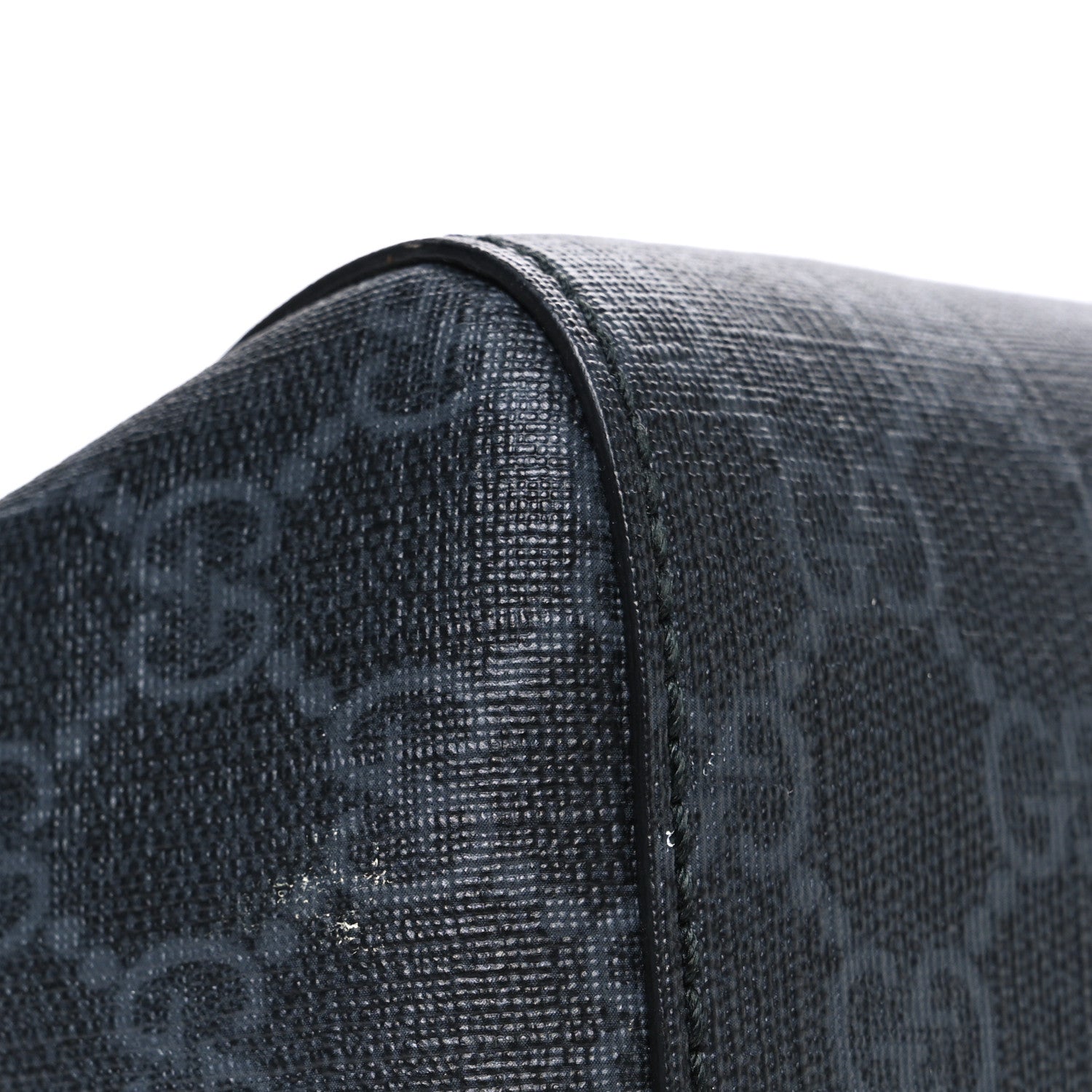 Gucci GG Supreme Monogram Web Toiletry Case Black Grey 9 of 9