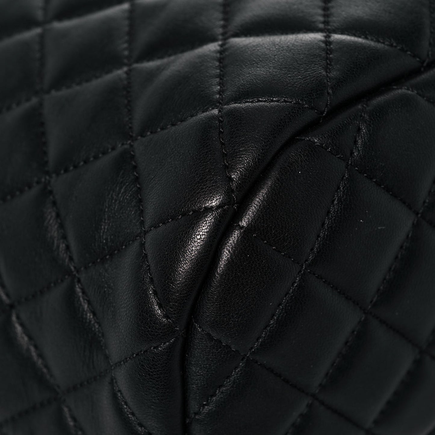 Lambskin Quilted Large Urban Spirit Backpack Black