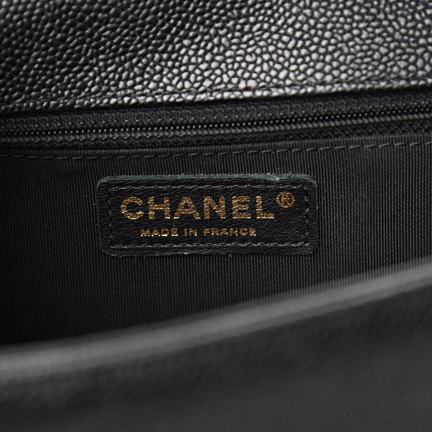 Chanel Caviar Quilted New Medium Boy Flap Black 6 of 10