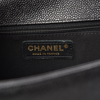 Chanel Caviar Quilted New Medium Boy Flap Black 6 of 10