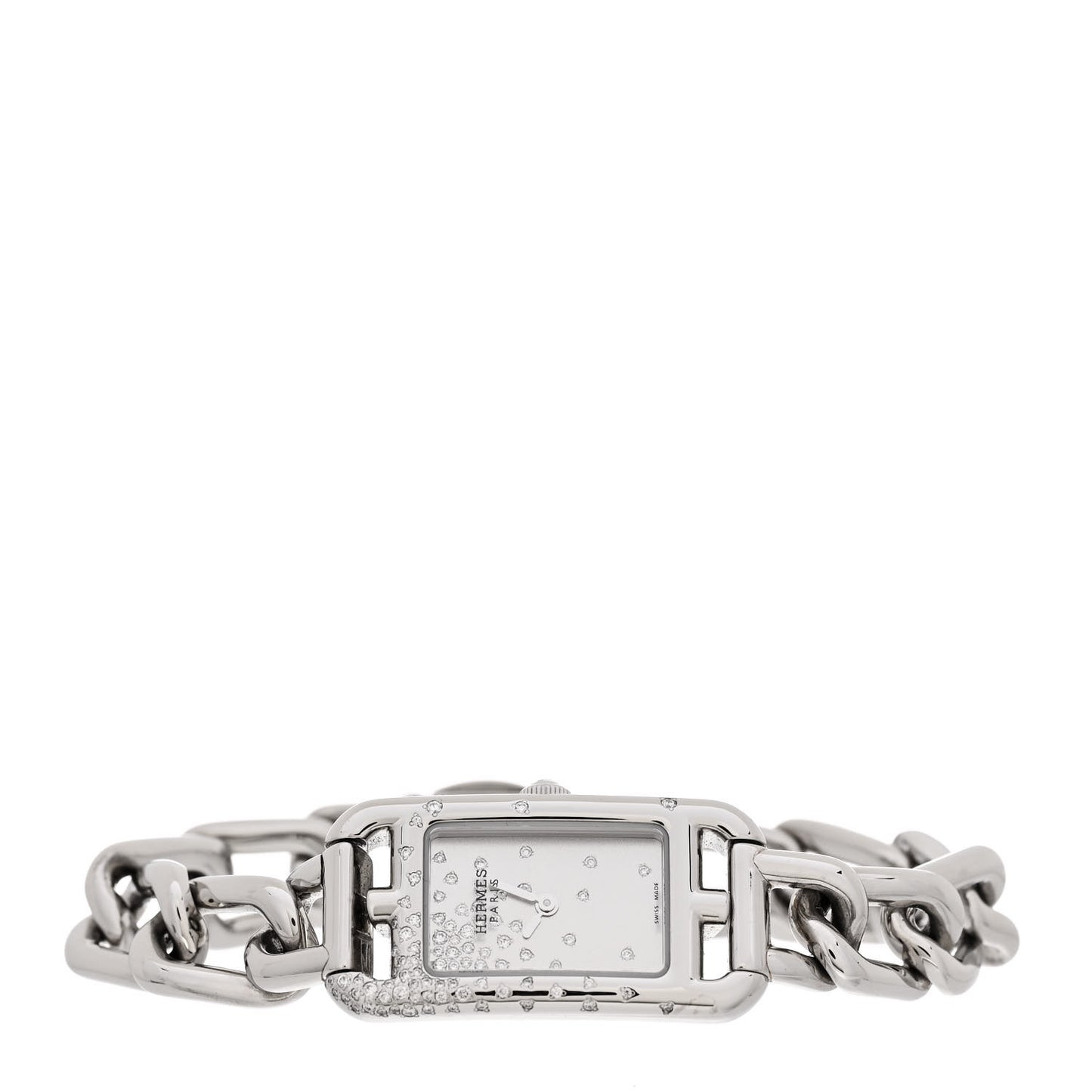 Stainless Steel Diamond 17mm Nantucket Jete De Diamants Quartz Watch