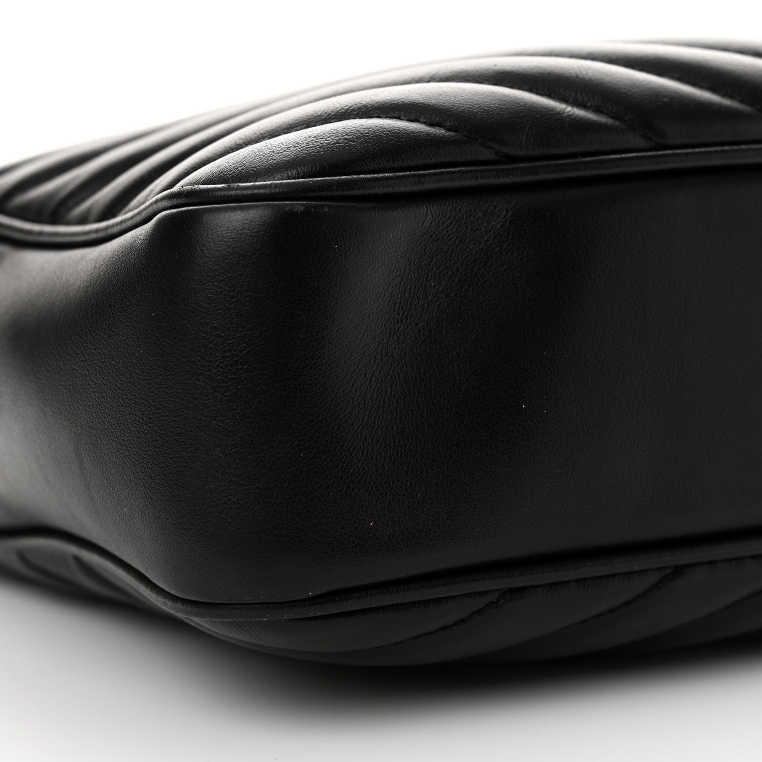 Saint Laurent Calfskin Matelasse Monogram Lou Camera Bag Black 9 of 18