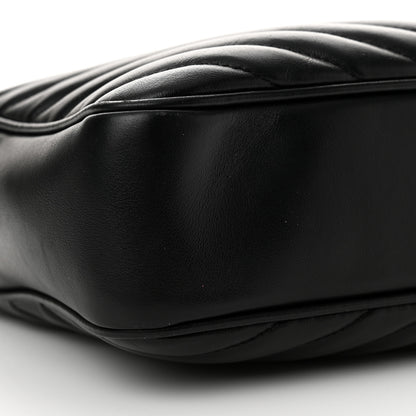 Saint Laurent Calfskin Matelasse Monogram Lou Camera Bag Black 9 of 18