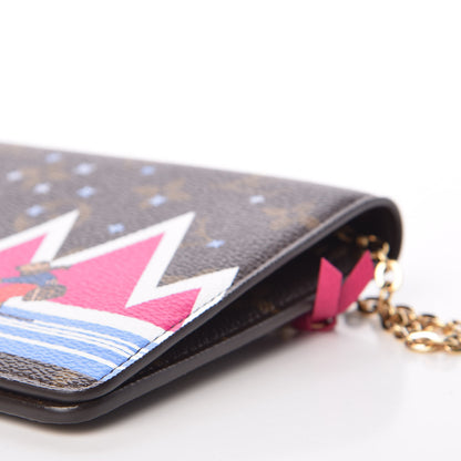 Louis Vuitton Monogram 2018 Christmas Animation Pochette Weekend 8 of 9