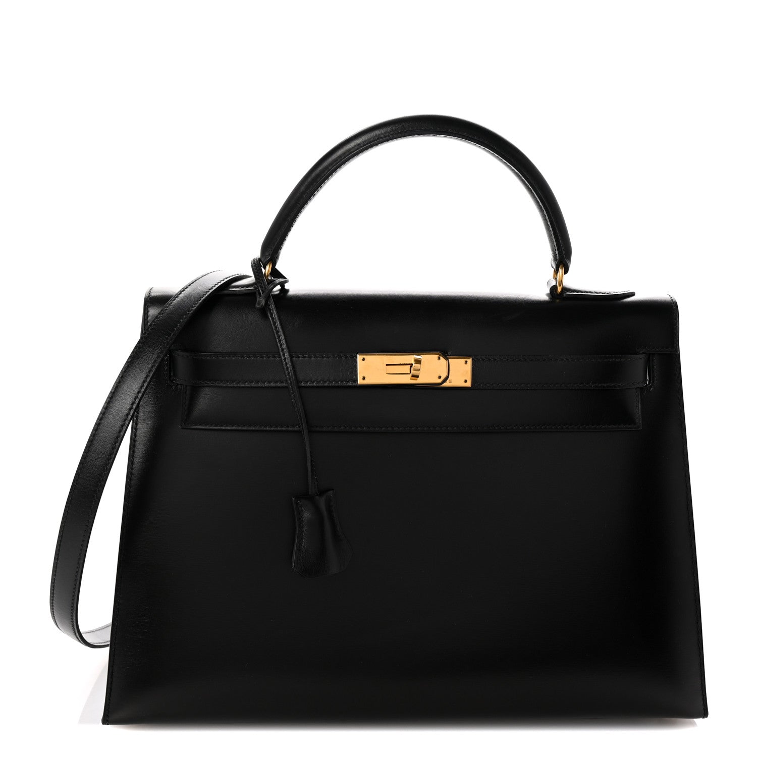 Hermes Box Kelly Sellier 32 Black 1 of 10