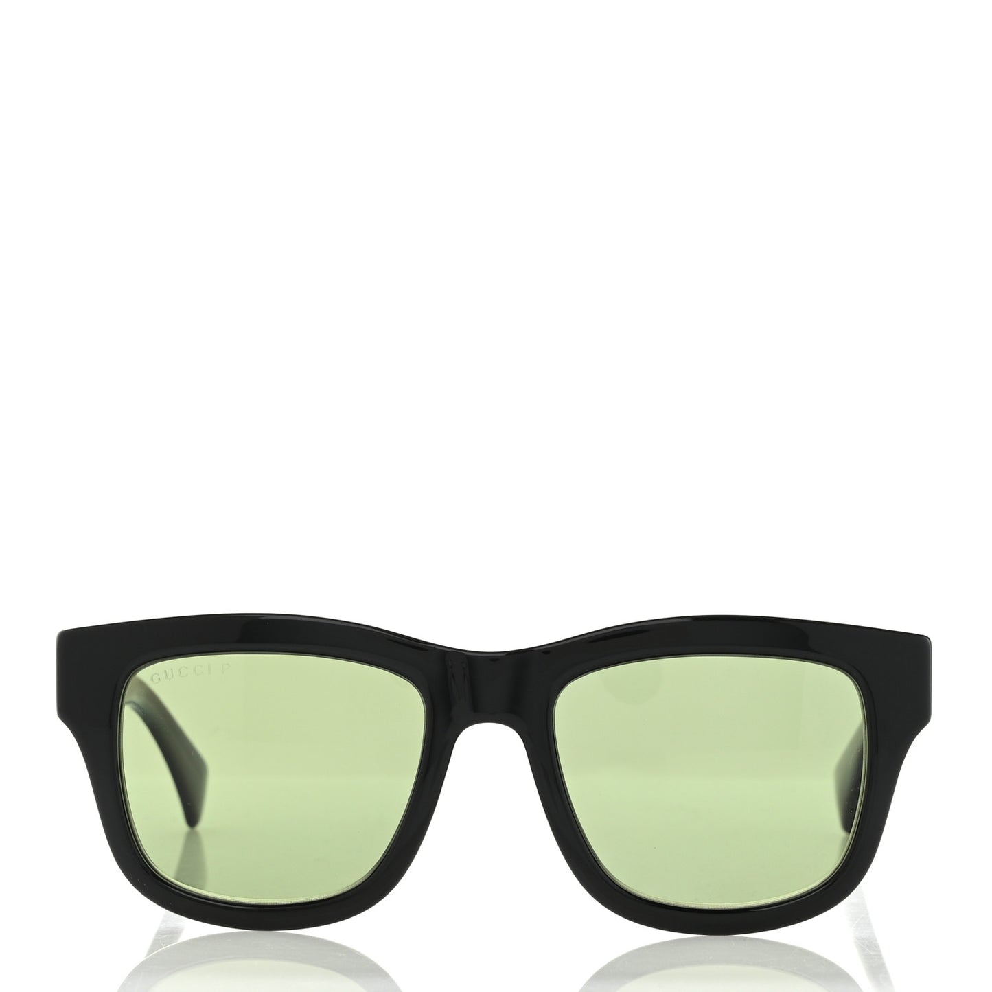 Polarized Square Frame Web Sunglasses GG1135S Black