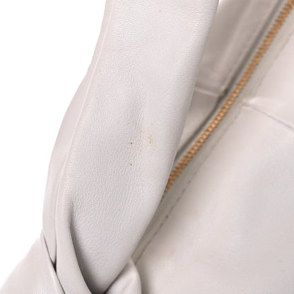 Bottega Veneta Calfskin Mini Double Knot Bag White 18 of 18