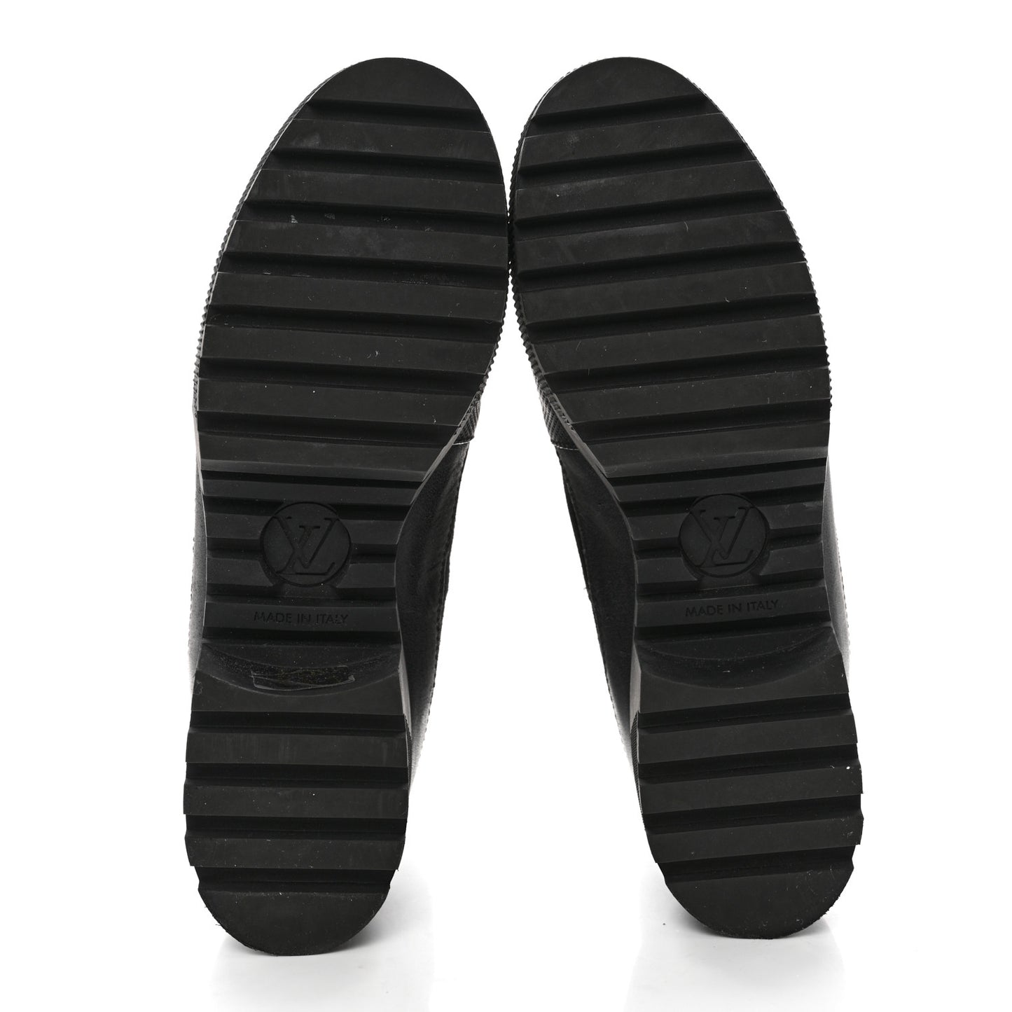 Suede Calfskin Jacquard Since 1854 Laureate Platform Desert Boots 40 Black