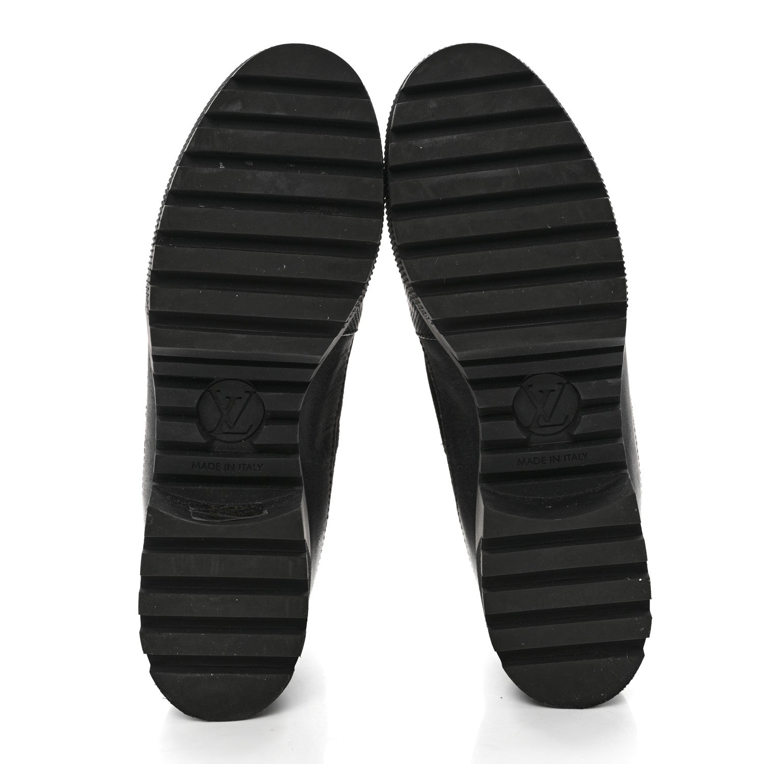 Louis Vuitton Suede Calfskin Jacquard Since 1854 Laureate Platform Desert Boots 40 Black 5 of 12