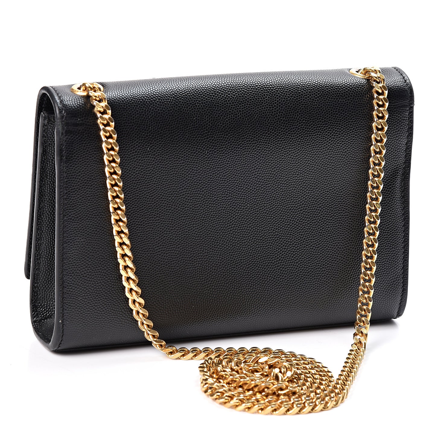 Grain De Poudre Small Monogram Kate Satchel Black