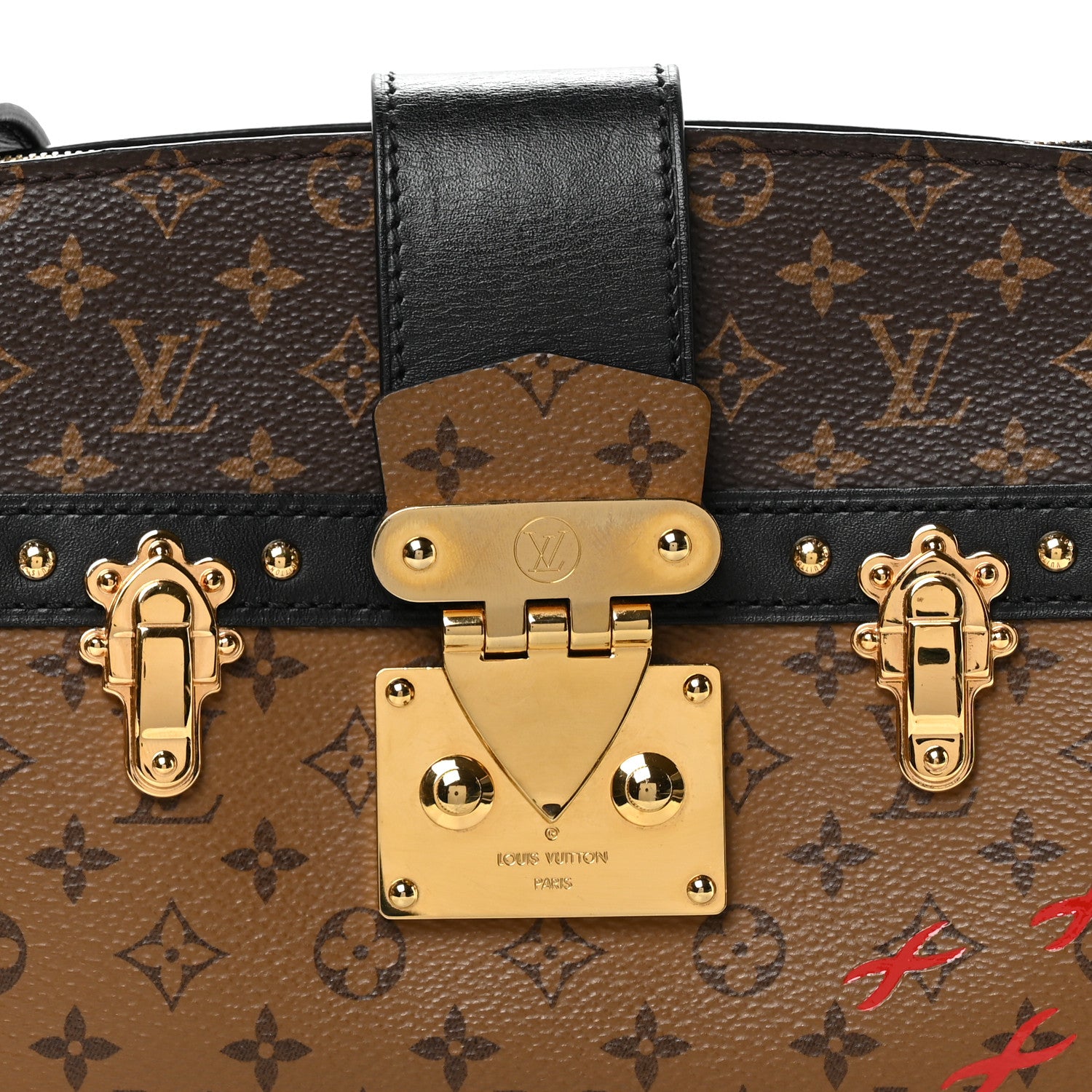 Louis Vuitton Reverse Monogram Trunk Clutch 7 of 10