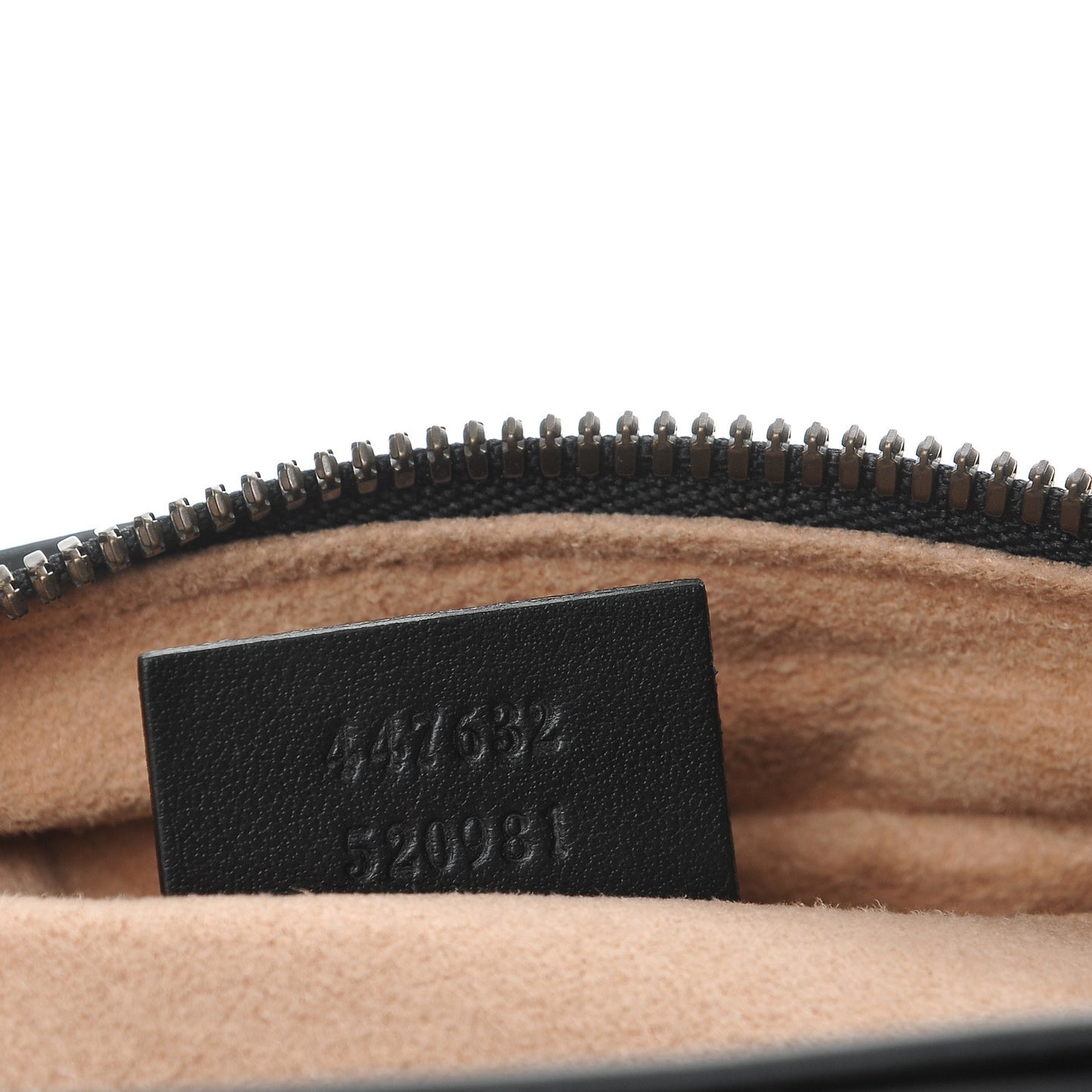 Calfskin Matelasse Animal Studs Small GG Marmont Chain Shoulder Bag Black