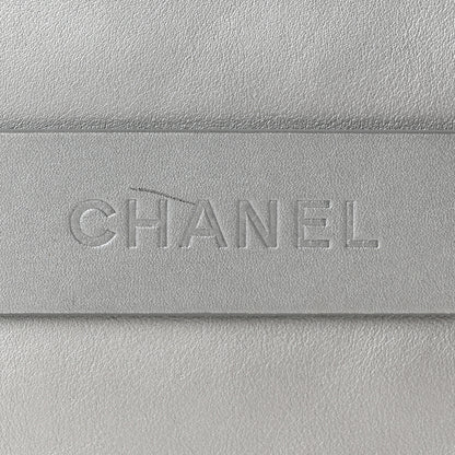 Chanel Metallic Calfskin Keyboard Pouch Silver 11 of 11