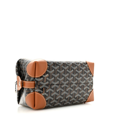 Goyard Goyardine Boeing 25 Trousse de Toilette Black Gold 4 of 10